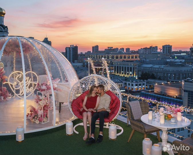 Романтика на высоте в Красноярске