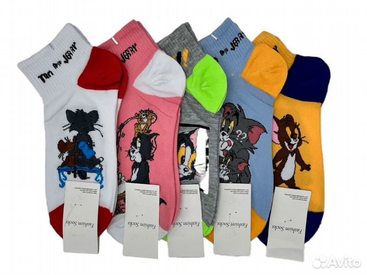 Носки Том и Джерри 5 пар Набор