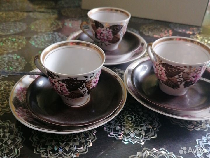 Чашка с блюдцем