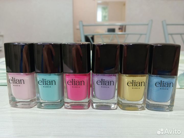 Набор лаков для ногтей elian