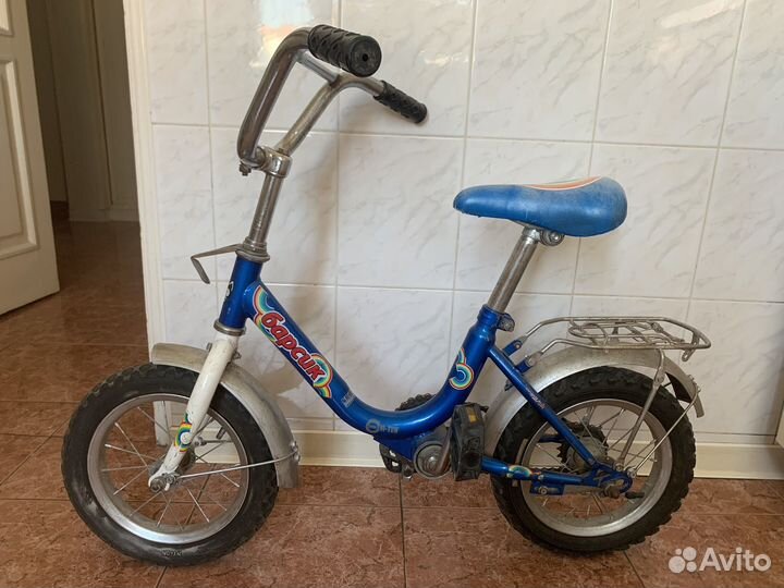 Детский велосипед Барсик)