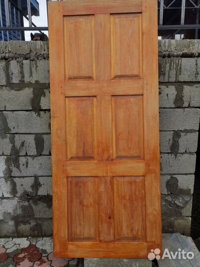 Дверь входная деревянная бу