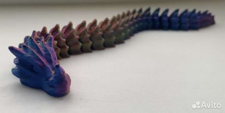 Игрушка детская подвижная Дракон 20 см