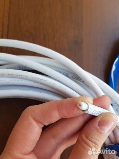 Антенный кабель для тв, 5м
