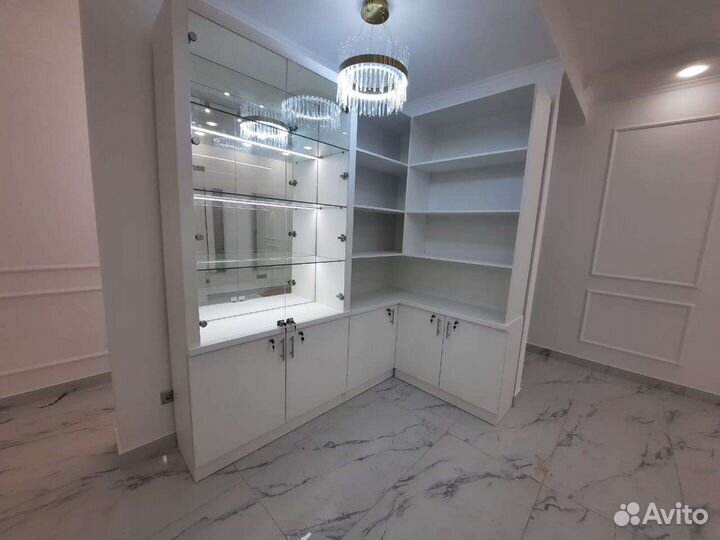 Угловая витрина