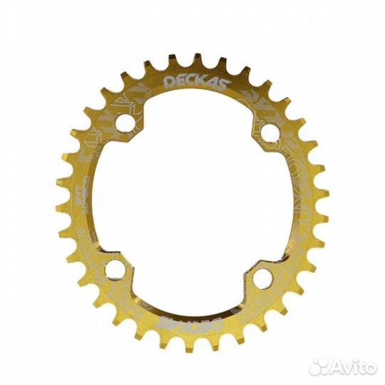 Звезда Oval 104мм 34Т алюм