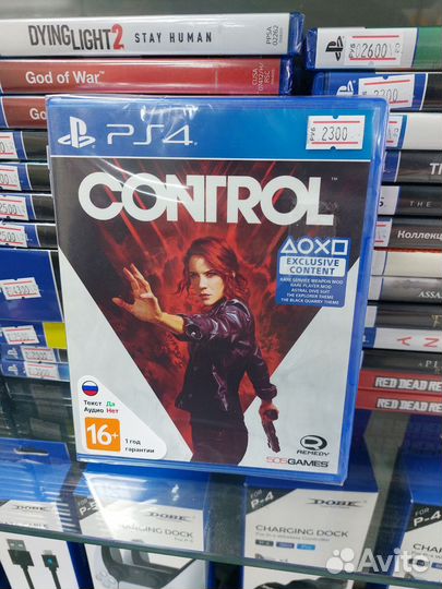 Игра Control Русские субтитры PS4 cusa11454