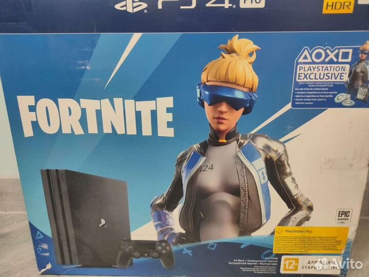 Sony PS4 Pro 7208 прошита, игры бесплатно