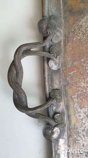 Поднос старинный А.Качъ