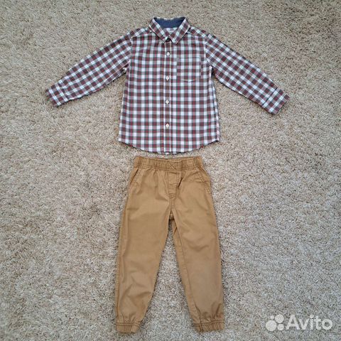 Комплект carters рубашка + брюки