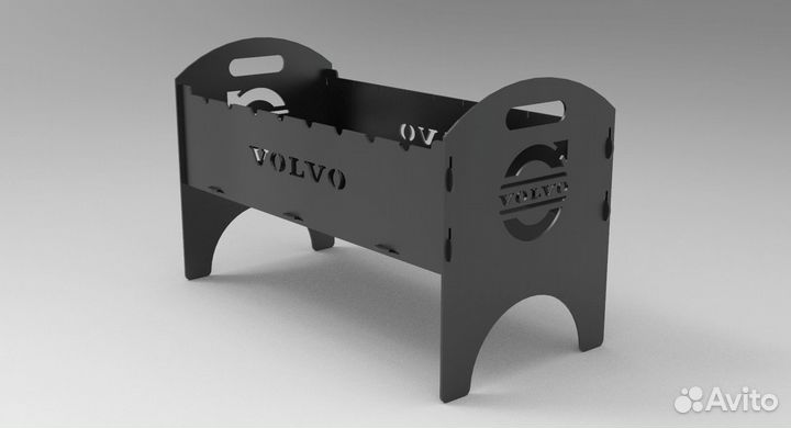 Мангал 3Д модель