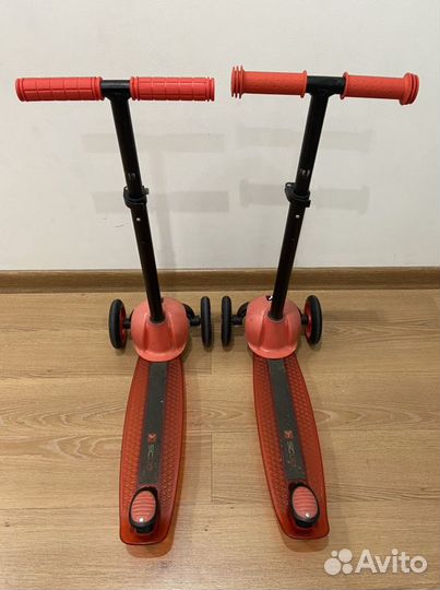 Самокат y-scoo трехколёсный