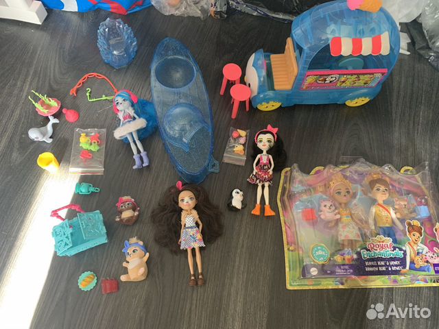 Enchantimals рыбалка, пикник, фургон и королевские купить в Вологде ...