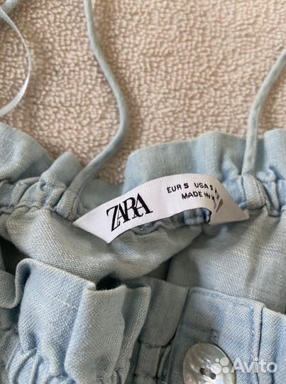 Кроп топ zara