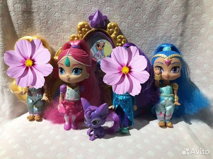 Шиммер, Шайн, питомец Париса, зеркало