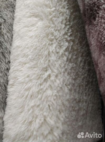 Пушистый меховой ковёр 120 х 160 см