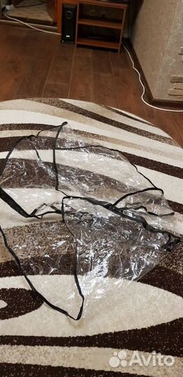 Дождевик силиконовый на коляску