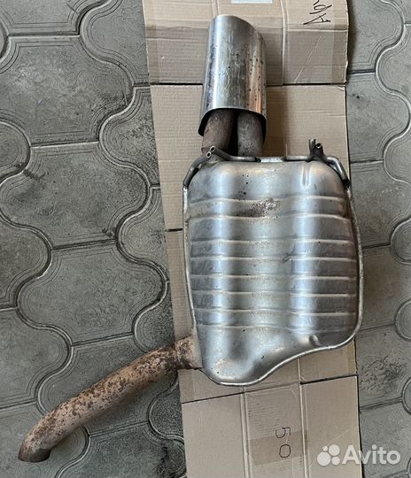 Глушитель Мерседес w204 AMG