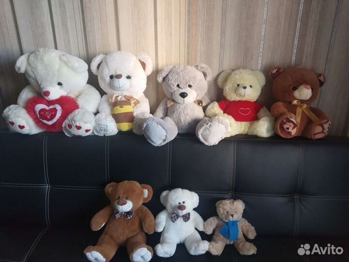Большие плюшевые медведи