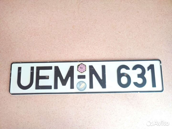 Автомобильный номер Германия