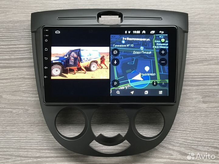 Магнитола 2DIN на Chevrolet Lacetti Android