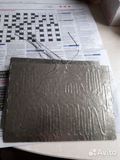 Тэн слюдяной, нагреватель 2000w 220в