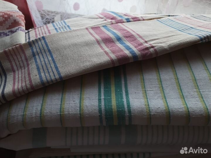 Ткани на платья.пеленки.драп.старый лен