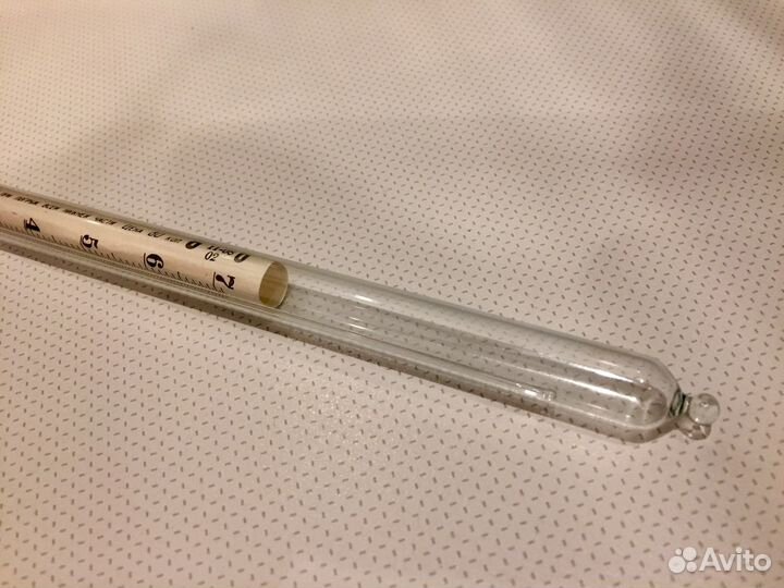 СССР 1986 г Градуир термометр при погружении