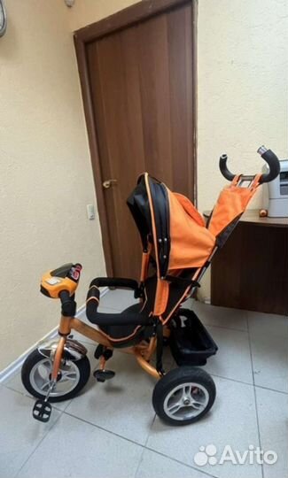 Велосипед коляска с музыкой