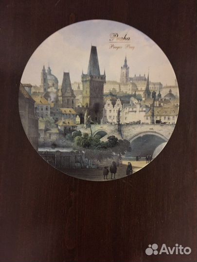 Настенная тарелка «Прага»