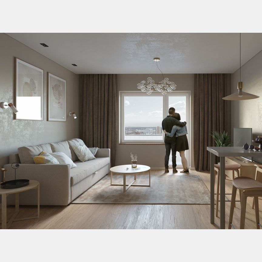 1-к. квартира, 35 м², 7/16 эт.