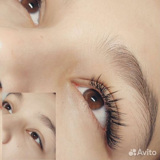Наращивание ресниц на дому