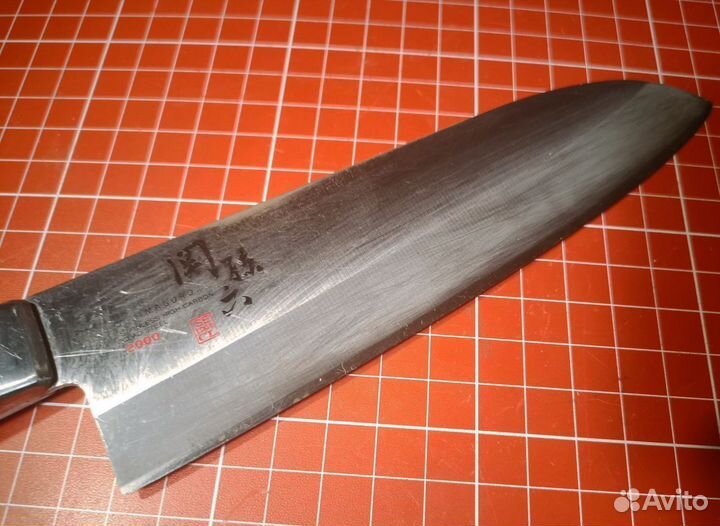 Японский кухонный нож Сантоку 170 мм