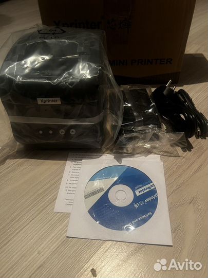 Термопринтер xprinter xp 365b bluetooth