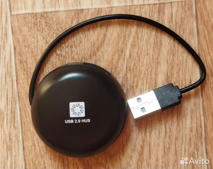Мини USB 2.0 хаб на 4 порта