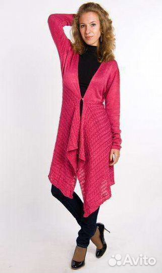 Кардиган женский серый