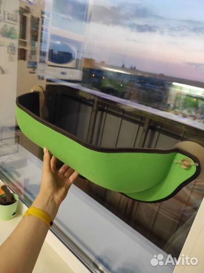 Гамак - лежанка для кота на окно