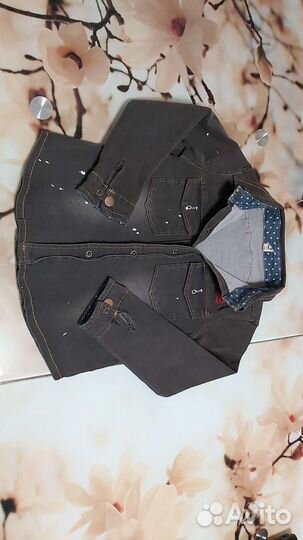 Джинсовая рубашка