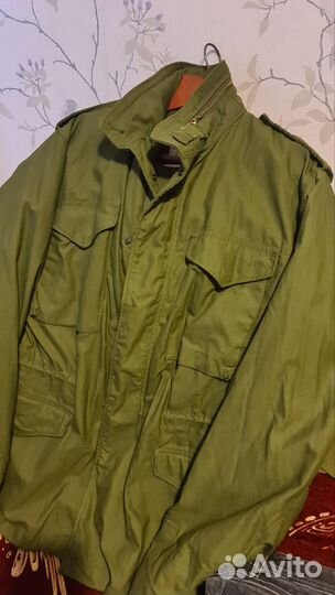 Куртка М65 alpha industries 1976г L/L