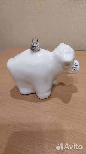 Елочная игрушка фабрики Ариель заготовка бычок