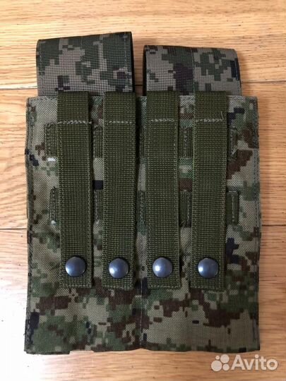 Подсумок для 4 магазинов ак surpat прорезиненный