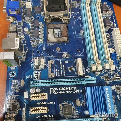 Материнская плата gigabyte GA-H77-DS3H купить в Санкт-Петербурге ...