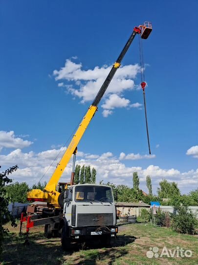 Аренда и услуги автокрана, 16 т, 18 м