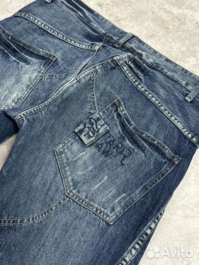 Джинсы G star клеш y2k