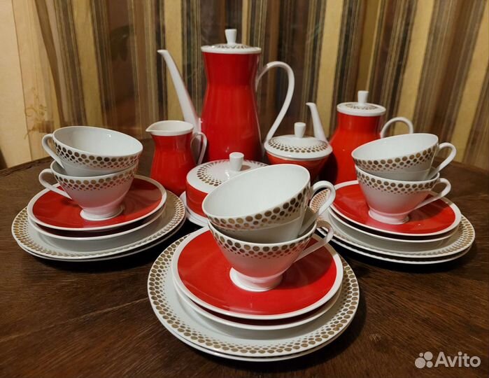 Сервиз чайно/кофейный гдр