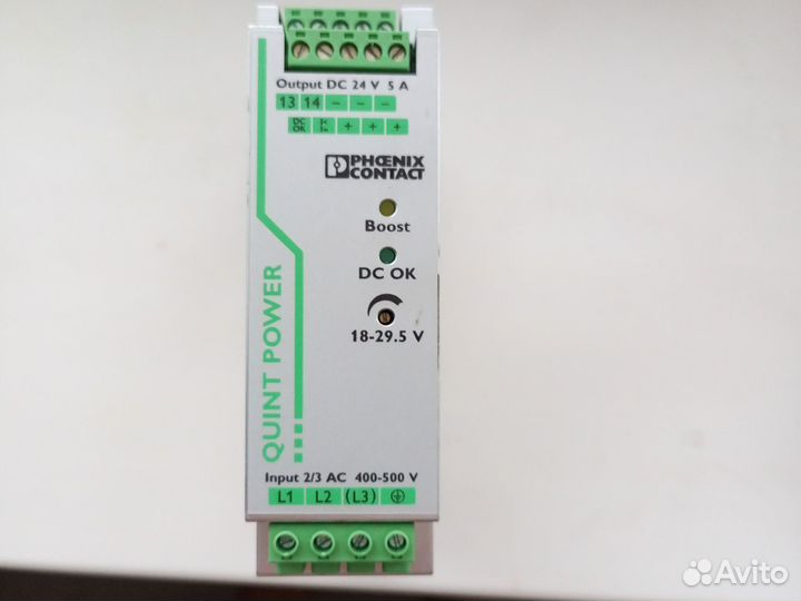 Блок питания phoenix contact 24 v