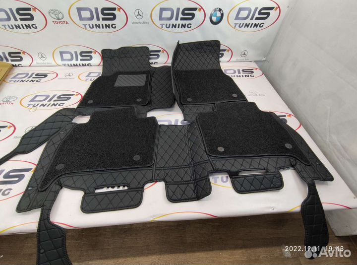 Ковры салона 3D lexus 570. Land Cruiser 200