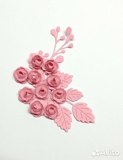 Набор цветов для скрапбукинга