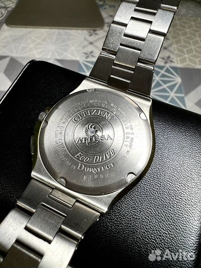 Citizen attesa titanium controlled