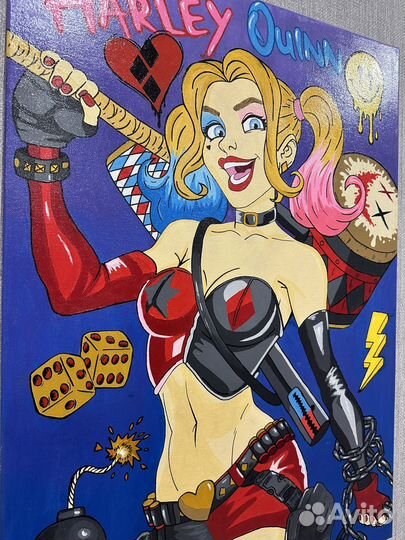 Картина ручной работы акрил